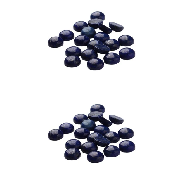 2x Schmuck Machen Perlen Scrapbooking Verzierungen Jade Stein Perlen