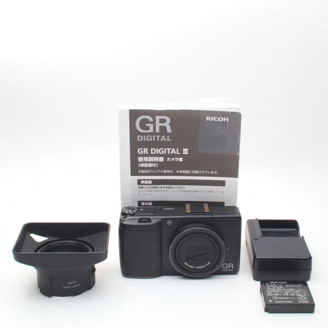 RICOH digital camera GR DIGITAL III GRDIGITAL3 junk