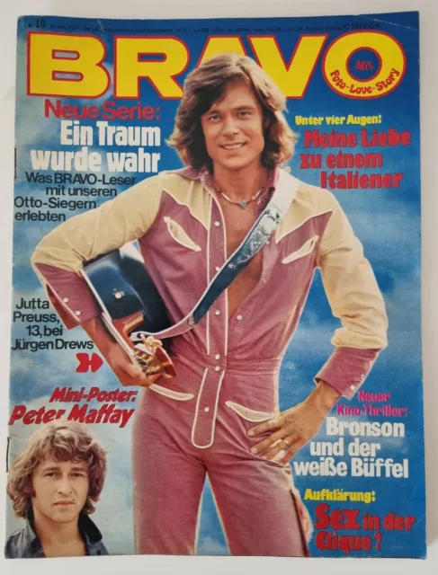 Bravo 10 vom 24.2.1977 Jürgen Drews / Floyd / Tam Paton / Scorpions (C1460)