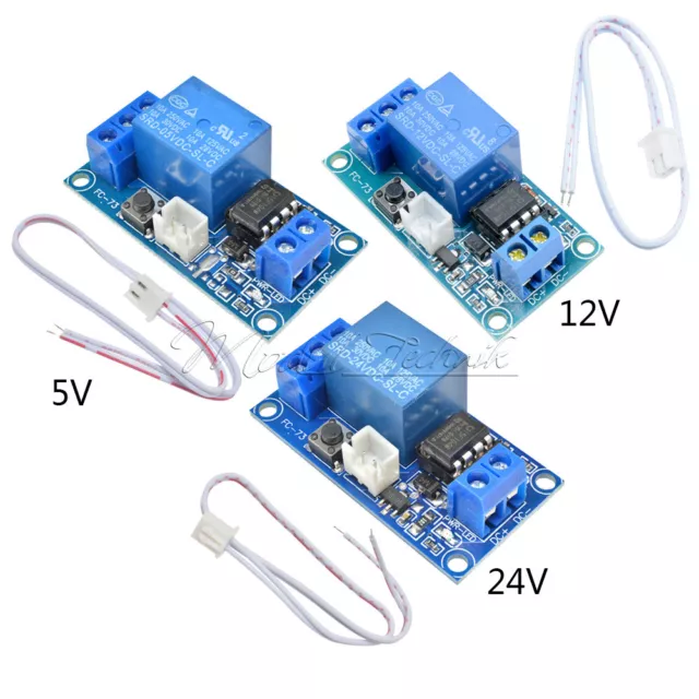 1 Channel Latching Relay Module With Touch Bistable Switch MCU DC 5V/12V/24V