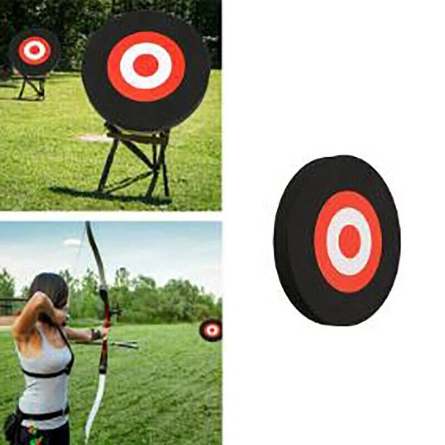 Cible De Tir à L’arc En Mousse EVA – 25 Cm De Diamètre, Pour Entraînement En Extérieur Et Intérieur