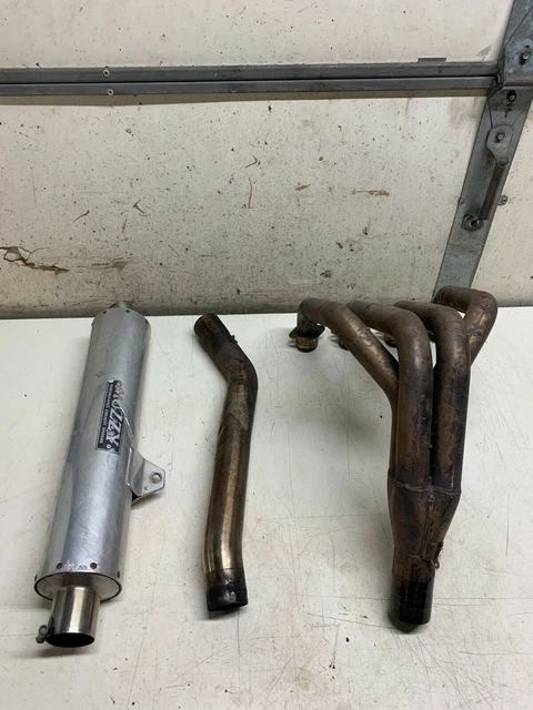 Mofu  1993 - 95 Kawasaki ZX7R ZXR750 MUZZY Mid Pipe and Silencer with