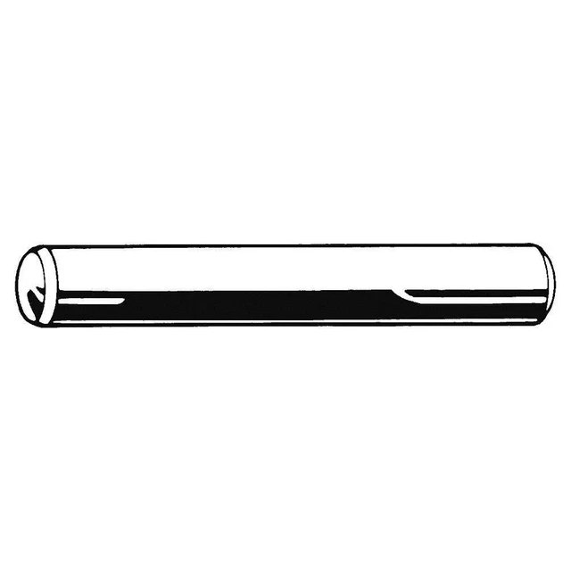 GRAINGER APPROVED M39090.080.0020 Dowel Pin,Steel,8x20mm,PK50