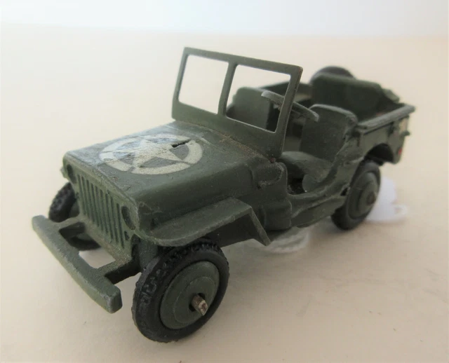 DINKY TOYS GB Réf 612 US JEEP Commando avec chauffeur