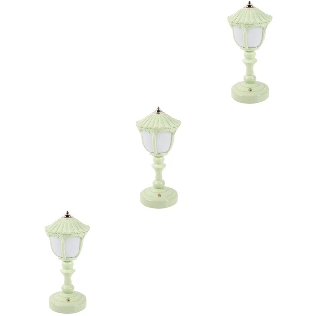 3pcs mini lampe de table de chambre à coucher salon lampe de chevet de lit de