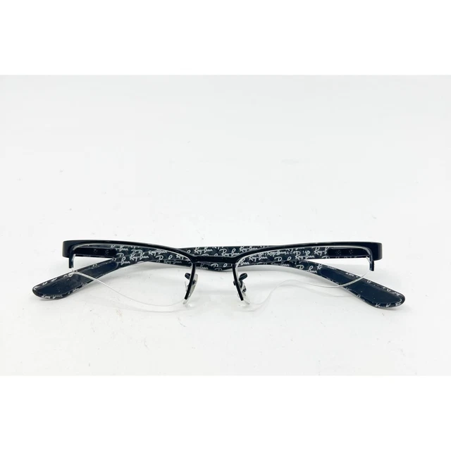 RAY BAN RB 8406 2718 Carbon Fibre Half Rim Glasses Frames  display picture 3