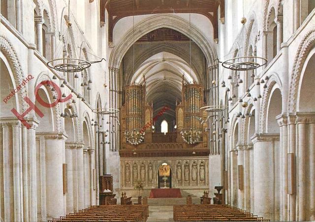 Picture Postcard:-Rochester Cathedral, the Nave Looking East [Pitkin Pictorial]