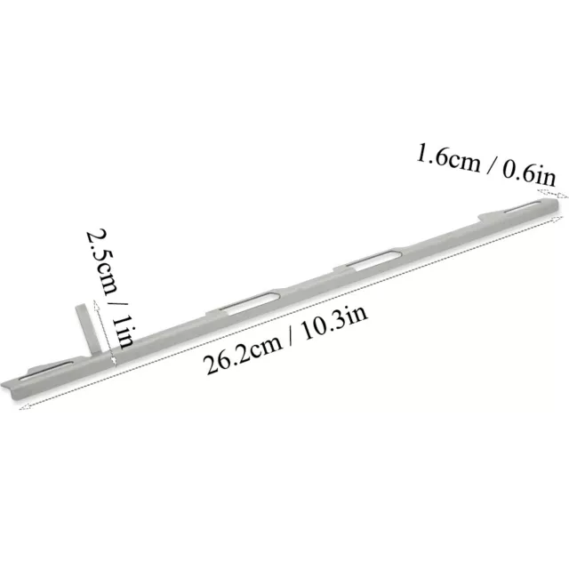 Andraw Plaque Coulissante Avant De Machine à Tricoter En Métal De 26.2cm