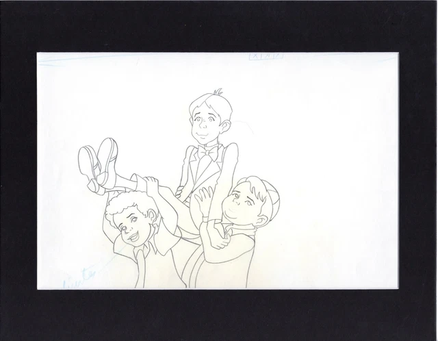 LITTLE RASCALS PRODUCTION animation cel drawing Hanna Barbera 1982-83 ...