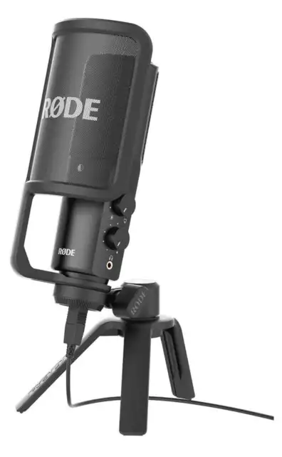 RODE NT-USB Universal Studio Kondensator Mikrofon mit USB-Anschluss