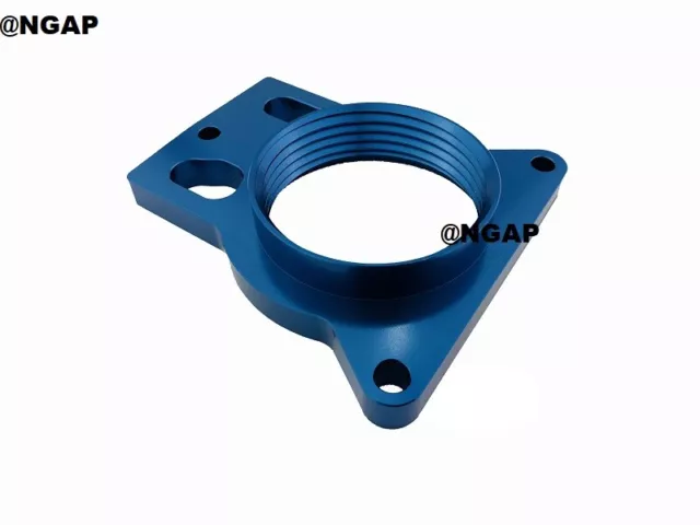 BLUE THROTTLE BODY Spacer Fit Silverado 1500 Suburban Sierra 1500 Yukon  5.3L $60.99 PicClick