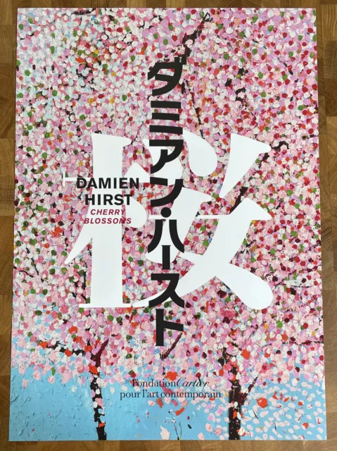 Damien Hirst - Cherry Blossom - Exhibition Poster Japan 2