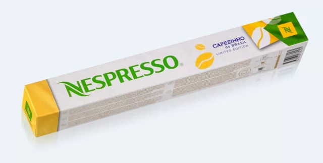 Nespresso Limited Edition: 100 X Cafezinho Do Brasil Nespresso Coffee Pods!