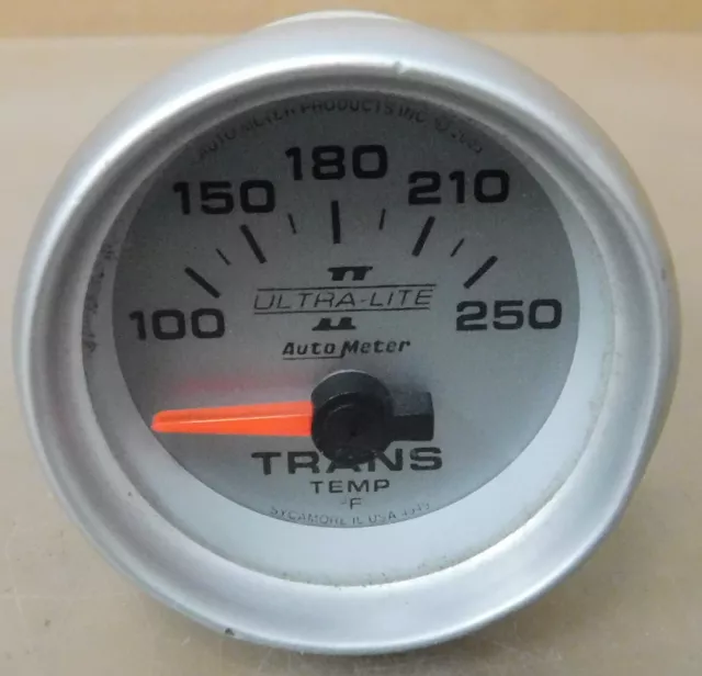 Auto Meter 4949 Pro Comp Ultralite II Trans Temp Gauge, 2 1/16" Dia, 100-250*