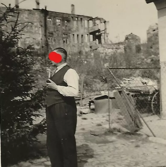 83/575 Foto Nürnberg Jahr 1952 Ruinen Des Krieges