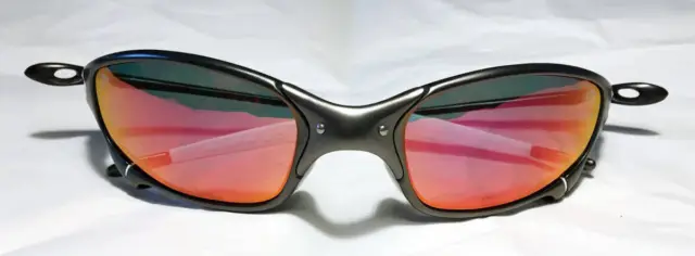 Oakley Juliet Sunglasses Oo4011 X-Metal Frame Ruby Iridium Lenses 5Th Gen Rare