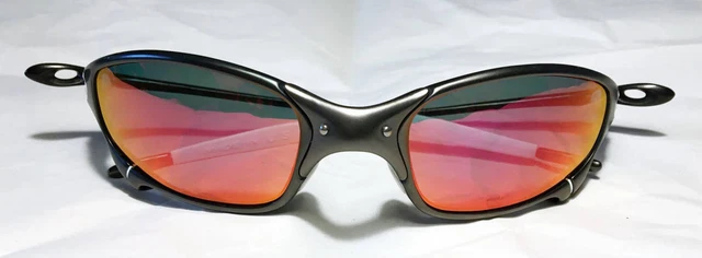 Oakley Juliet Sunglasses Oo4011 X-Metal Frame Ruby Iridium Lenses 5Th Gen Rare Oakley Juliet Sunglasses Oo4011 X-Metal Frame Ruby Iridium Lenses 5Th Gen Rare