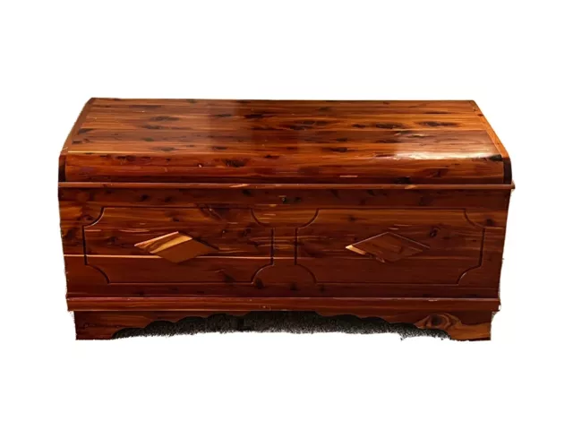 Vintage Cedar Wood Hope Chest