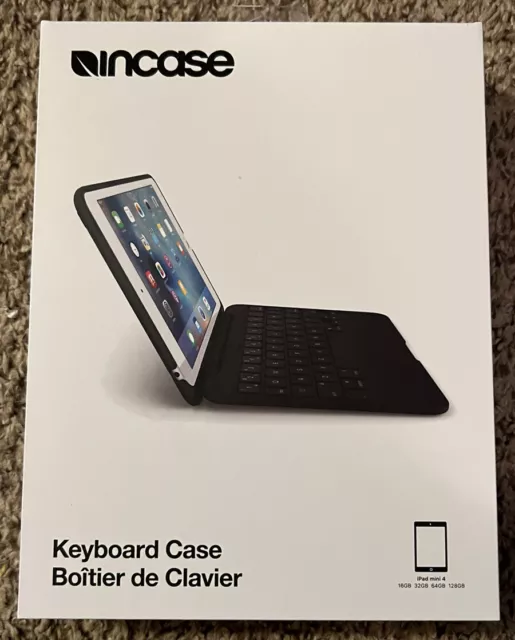 Incase Keyboard Case For Apple iPad Mini 4  NEW SEALED!! RD DESC!!!