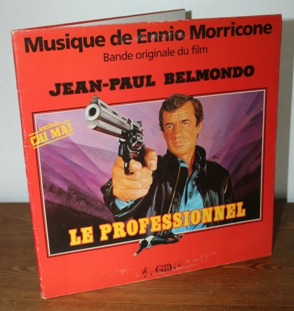 Le Professionnel  / Belmondo / Bande originale du film / LP / 33T / E.Morricone