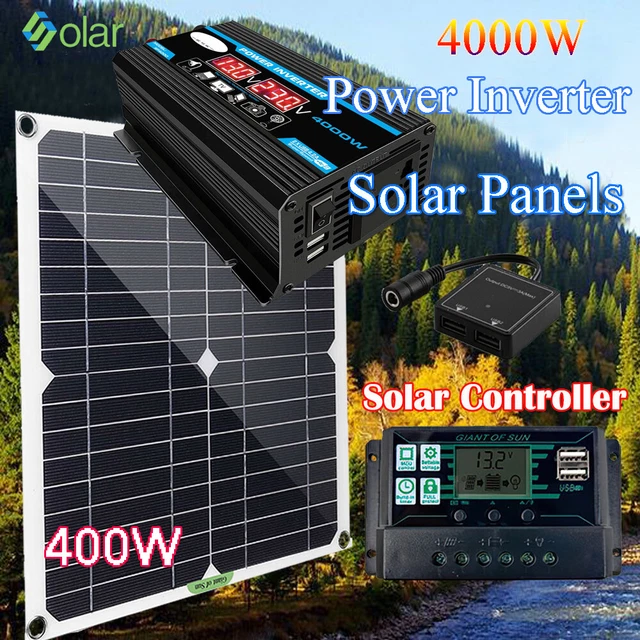 Offgrid Whole House Power 2KW Solar Generator Kit powered with 2