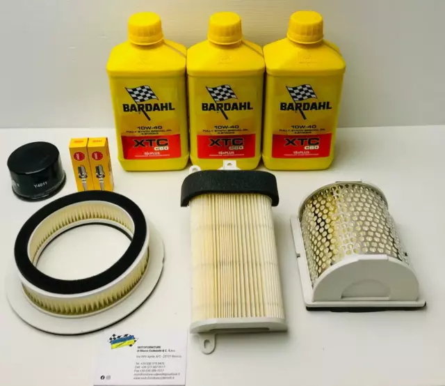 Kit Tagliando Completo YAMAHA T-MAX 500 2001-2007 Olio Filtri Candele