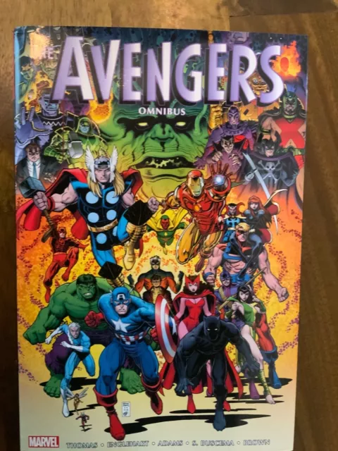 THE AVENGERS OMNIBUS Vol 4 (Marvel) OOP Thomas/Neal Adams/ Buscema