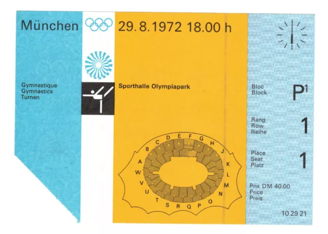 OLYMPICS 1972 München 0237 Deutschland