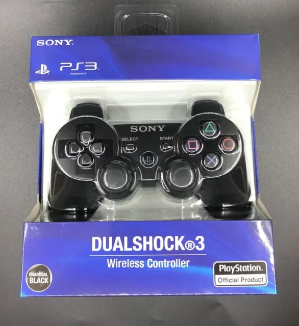 PLAYSTATION 3 CONTROLLER WIRELESS DUALSHOCK 3 NERO PS3 Sony imp.