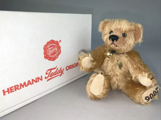 Hermann Teddy Original 2006 Club Annual Miniature Bear - Boxed - Made in Germany