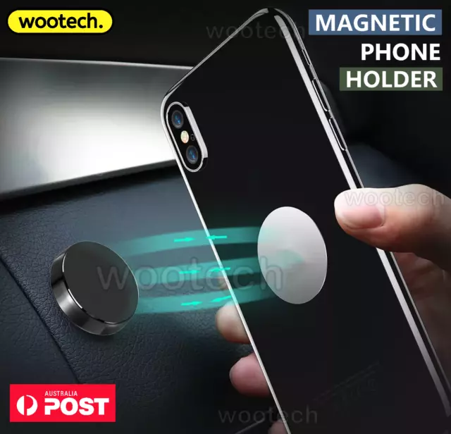 Universal Magnetic Phone Holder Dashboard Mobile Dash Car Mount iPhone Samsung