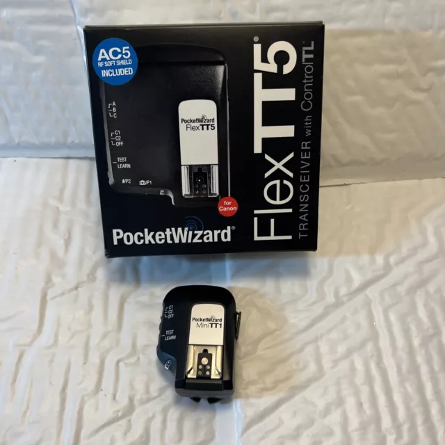 Pocket Wizard Flex TT5 para transceptor Canon probado