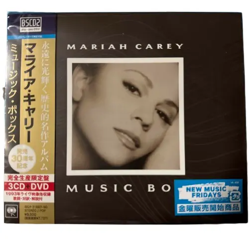 Mariah Carey / Music Box 30th Anniv.＜Limited Edition＞ 3CD+DVD Japan Import