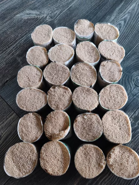 Knüpffäden, 24 Schnittpacks, Fein - Smyrna - Wolle ( Nr. 514 )