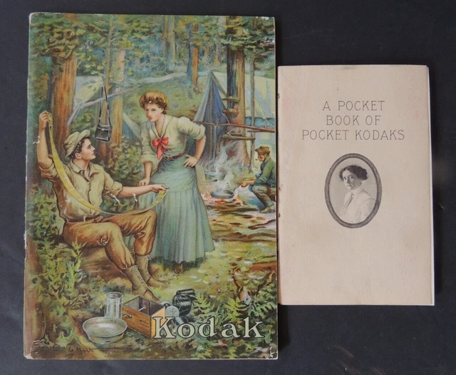 1907 - Dos Catálogos Antiguos De Cámaras Kodak