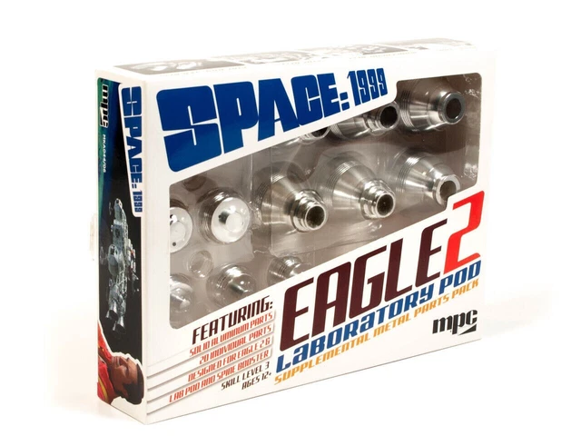 Space 1999 Lab Eagle 2 Metal Parts Pack 22" 1/48 Scale for MPC923 Space 1999 Lab Eagle 2 Metal Parts Pack 22" 1/48 Scale for MPC923