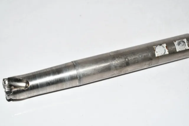 1'' Indexable End Mill Cutter 3FL 1'' Shank 7-7/8'' OAL 1.000