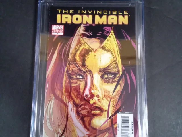 Invincible Iron Man #8 Cgc 9.8 Variant Edition