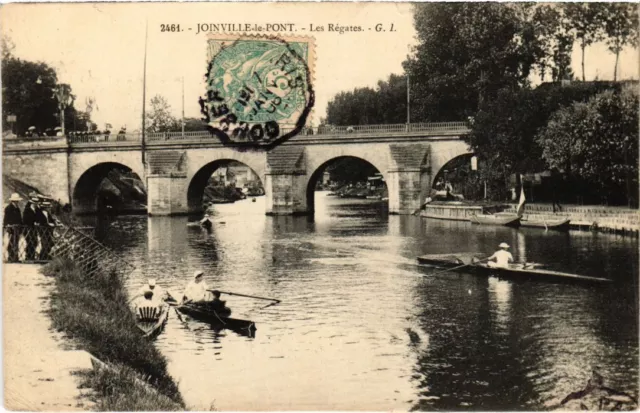 CPA AK Joinville le Pont Les Regates FRANCE (1283413)