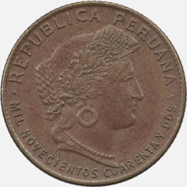 Peru - 5 Centavos - 1942