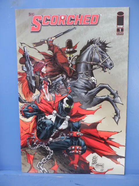 The Scorched #1  1st Print  Variant Todd McFarlane Image Comics  GM5167