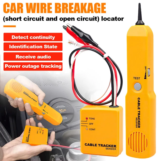 Cable Tracker Electrical, Digital Car Circuit Scanner Diagnostic - Foto 2