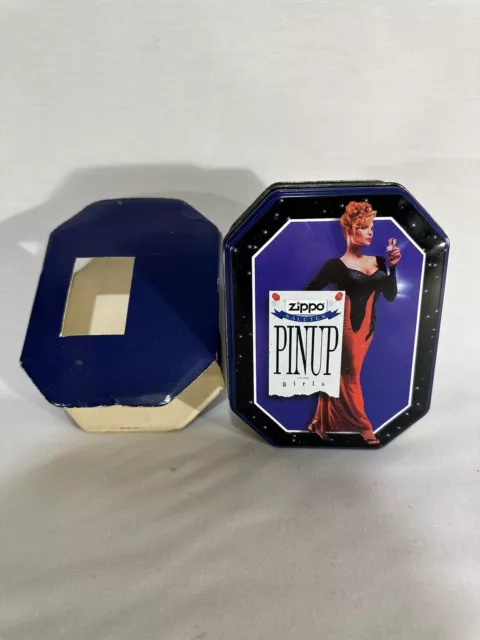New Vintage 1996 ZIPPO Ltd. Ed. "Joan" - Pinup Girl of the Year Lighter w/Tin