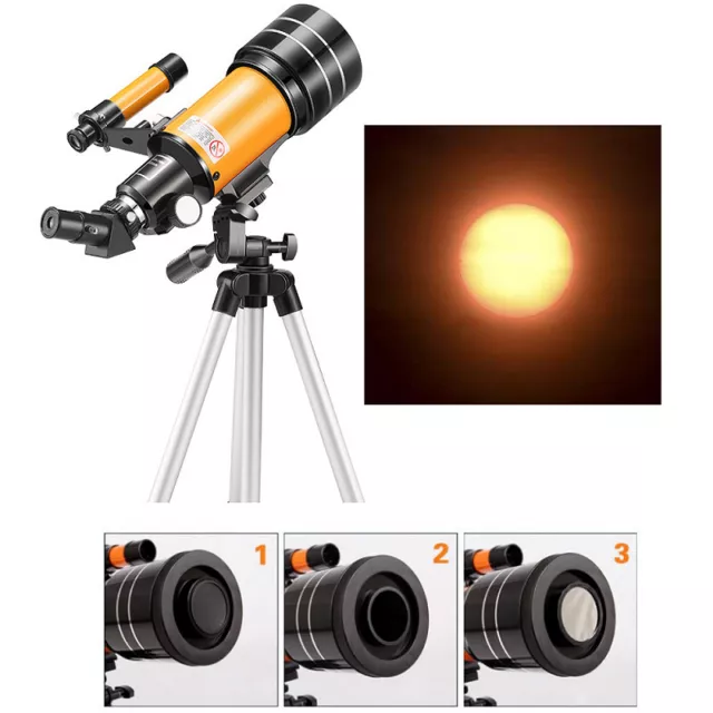 Astronomical Telescope Optical Filters 0.965/1.25 Inches Sun Solar Filter Lens