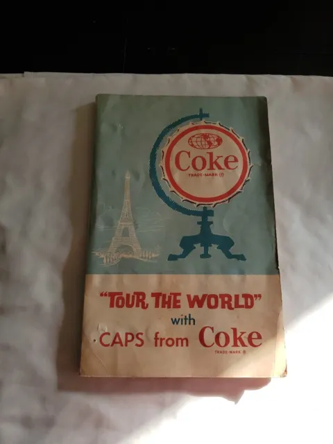 "TOUR THE WORLD" VINTAGE COKE BOTTLE CAP COLLECTION Complete