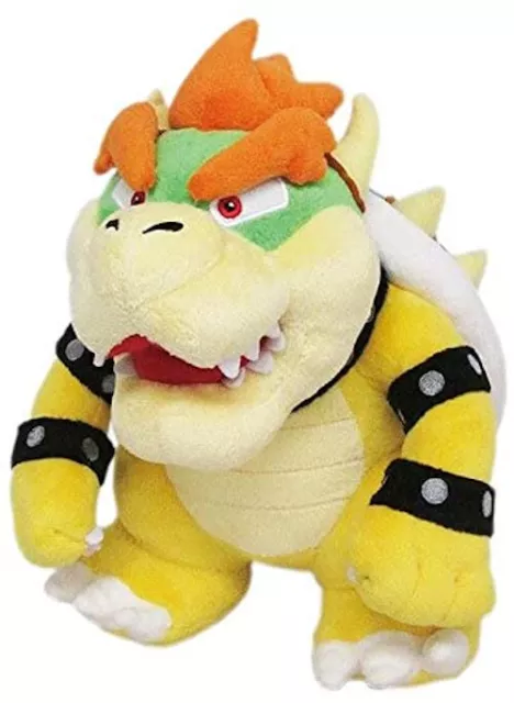 Bowser plüsch 25 cm - Super Mario Kuscheltier Plüschtier Stofftier König Bowser