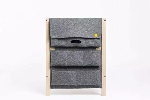 NEW Mokee Hanging Diaper Caddy Crib Nursery Organizer Stacker Storage Baby