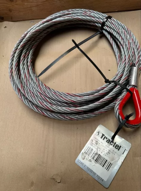 Tractel tirak Rope for Guided Loads 9 MM X 10 M 3