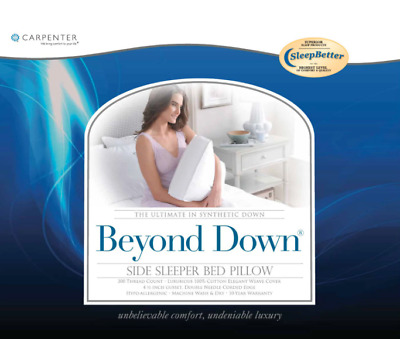 Carpenter Beyond Down Side Sleeper Bed Pillow