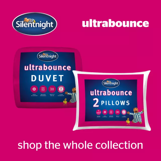 Silentnight13.5 tog Duvet and Pillow Pair Single Double King Ultrabounce